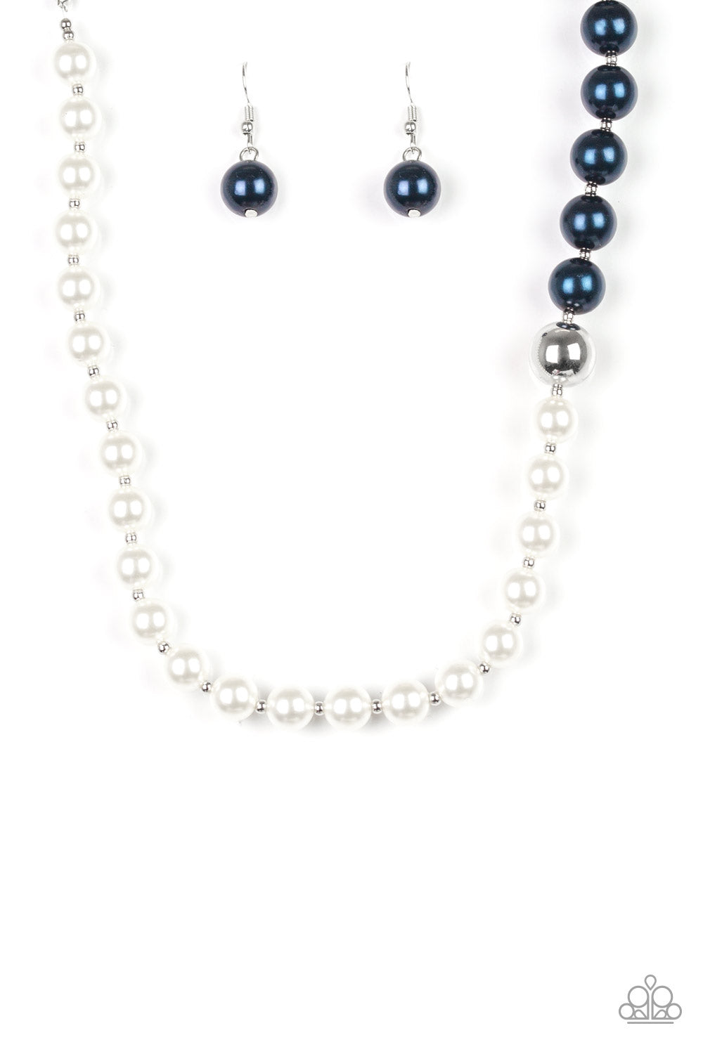 5th Avenue A-Lister - Black, Blue, or Silver Necklace