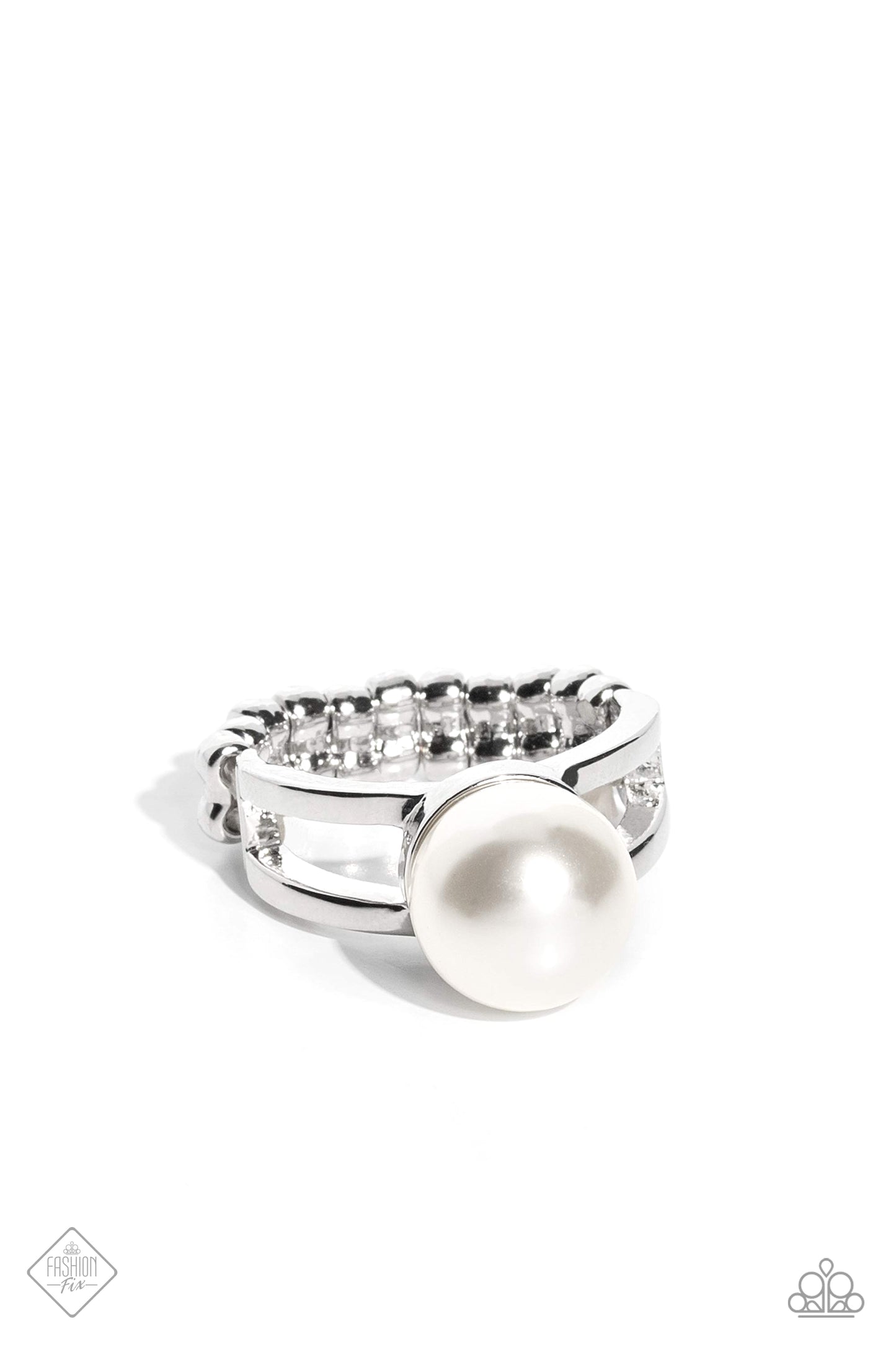 All American PEARL - White - Fashion Fix Ring