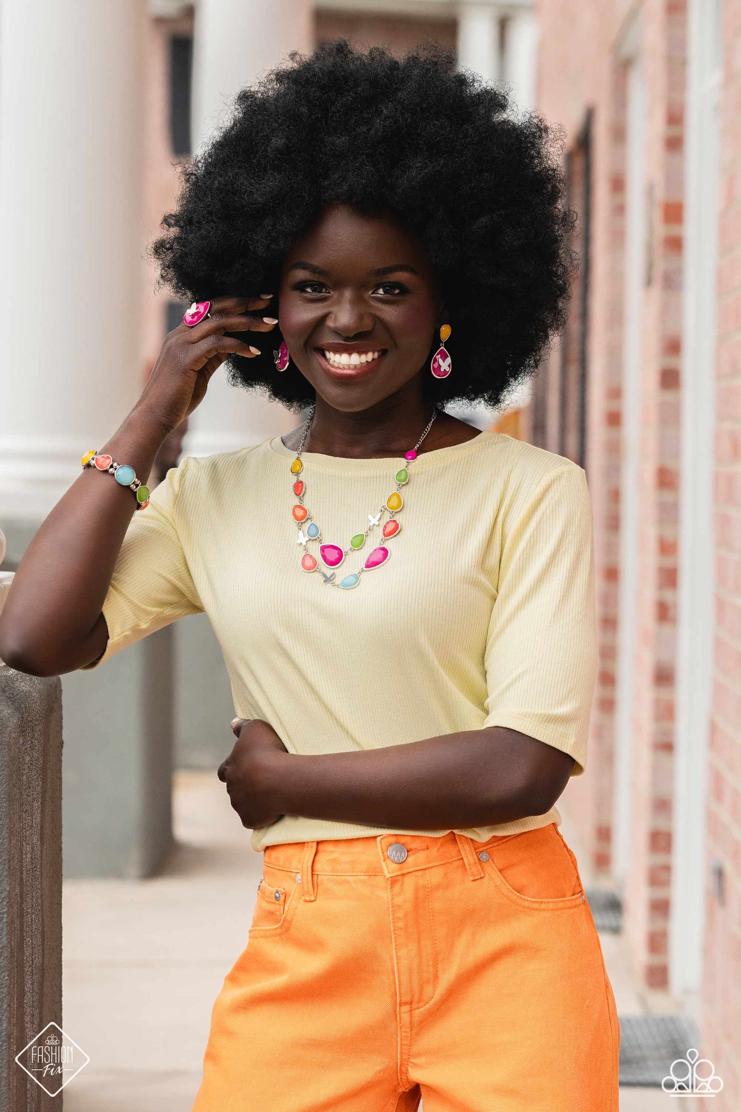 Bright Club - Multi Necklace - Fashion Fix