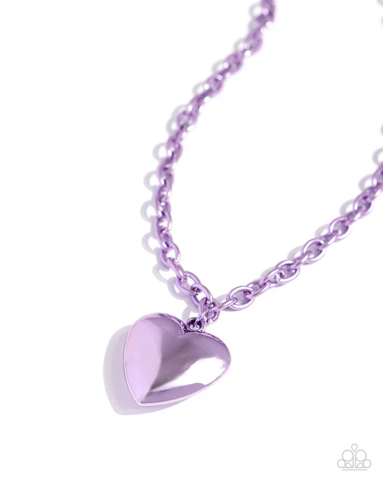 Loving Luxury Purple Neclace