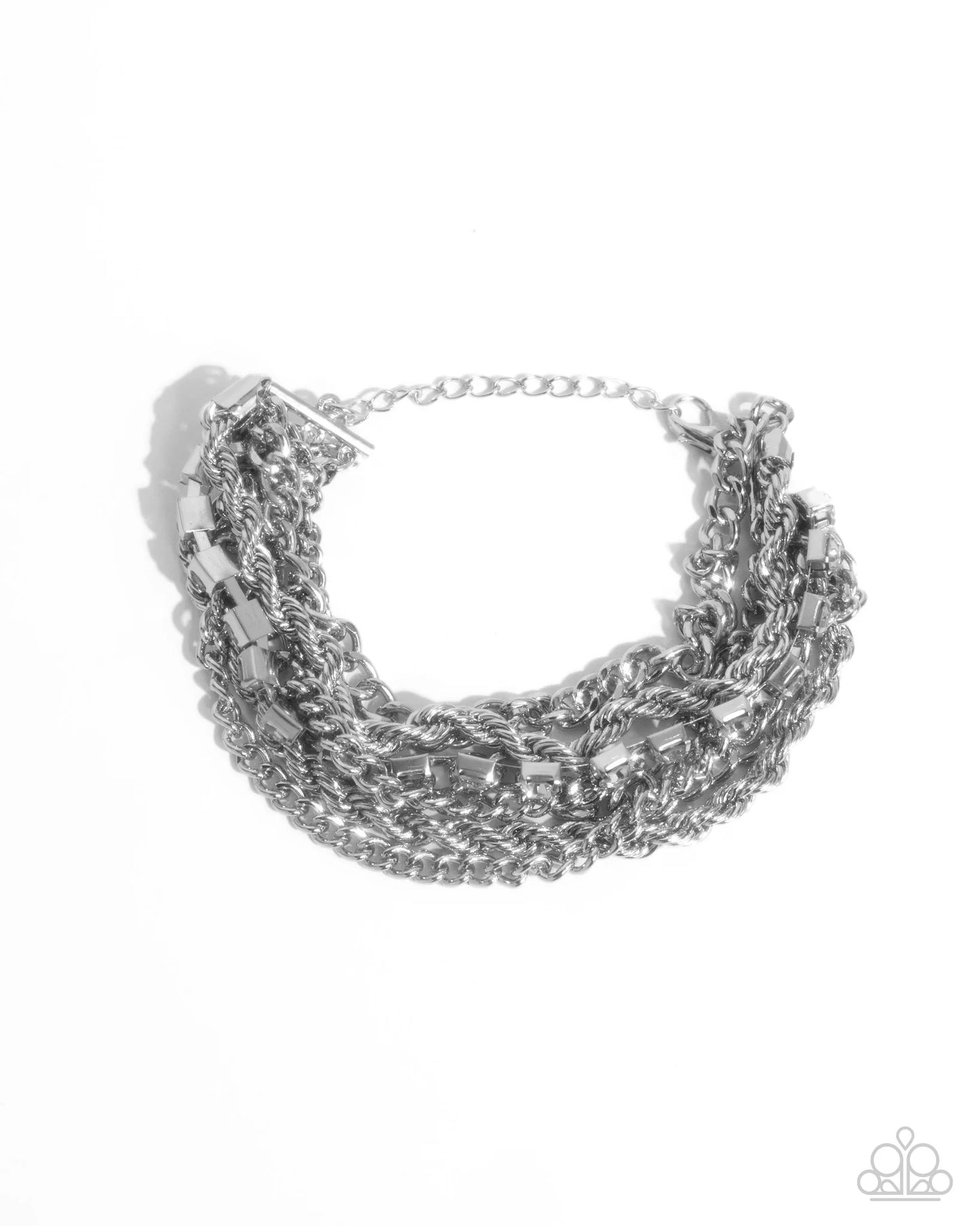 Executive Extravagance - White Bracelet