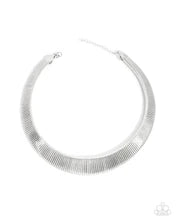 Fringe Formal Silver Necklace