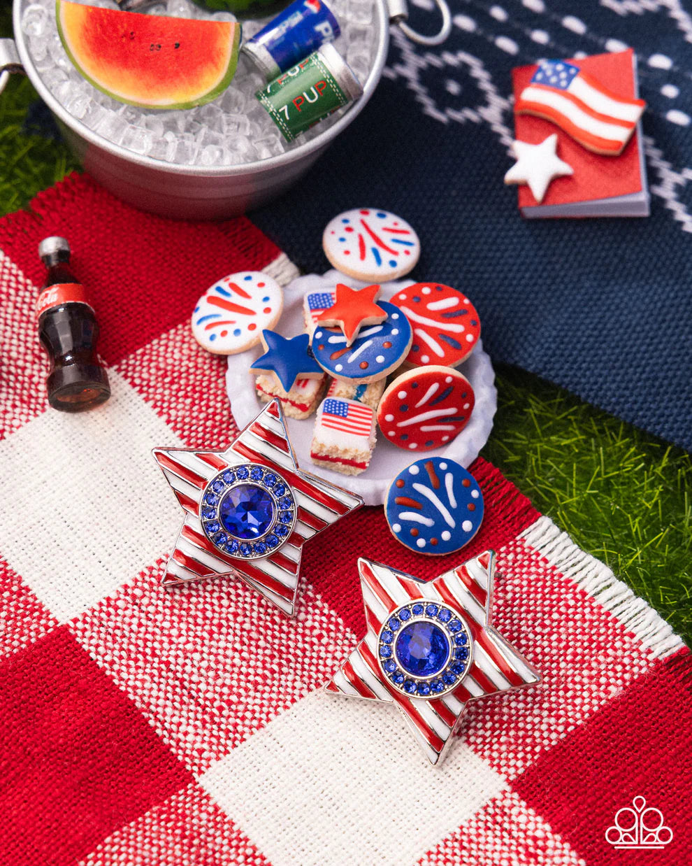 American Aesthetic Multi Post Earrings