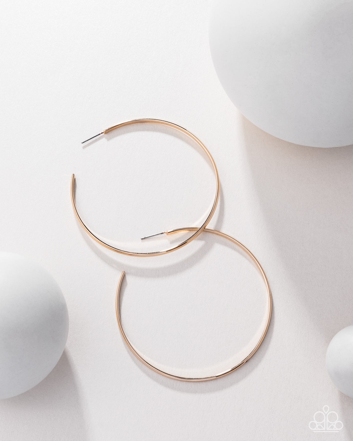 Basic Bombshell - Gold Earrings