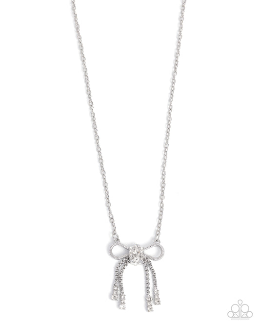 Coquette Celebrity White Necklace