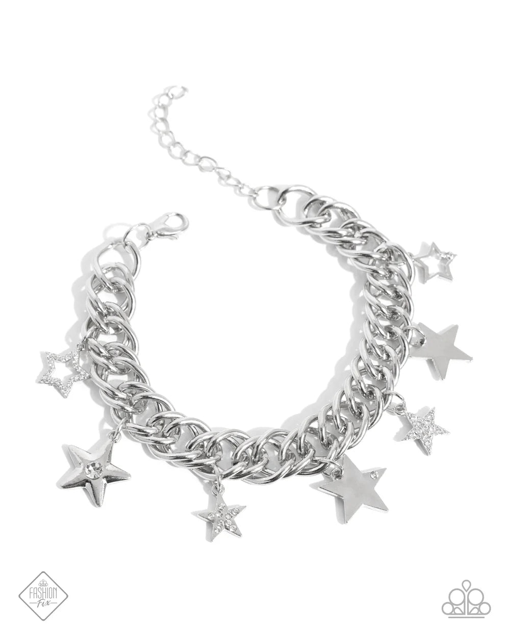 Cosmic Contemporary White Bracelet