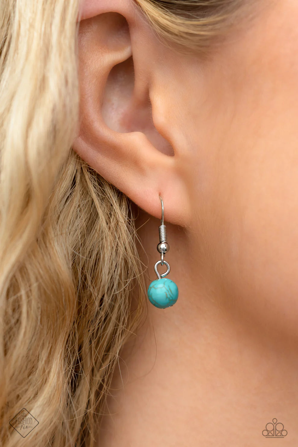 Cowboy Catwalk Blue Necklace - Fashion Fix