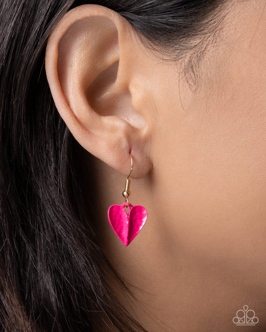 Cupid Craze Pink Necklace