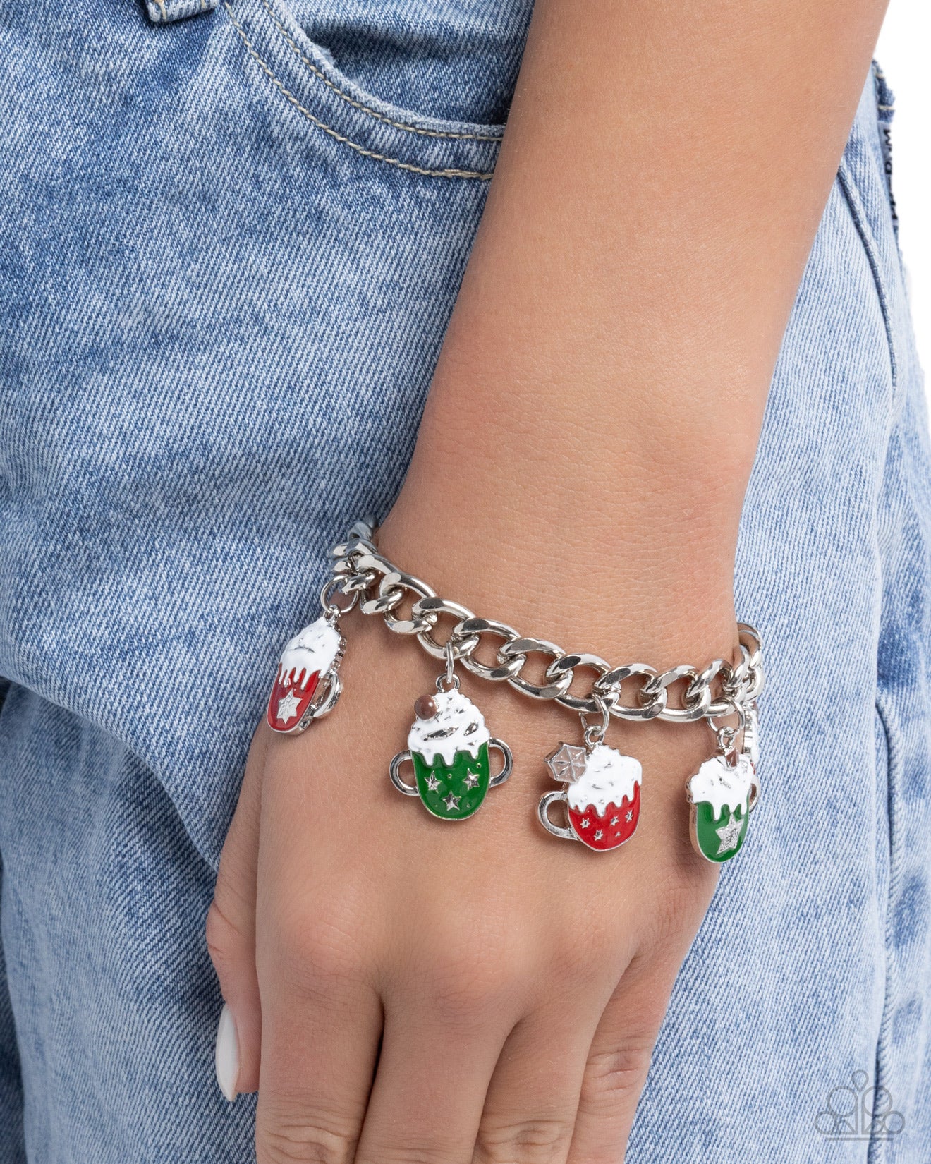 Cup of Christmas Cheer Bracelet