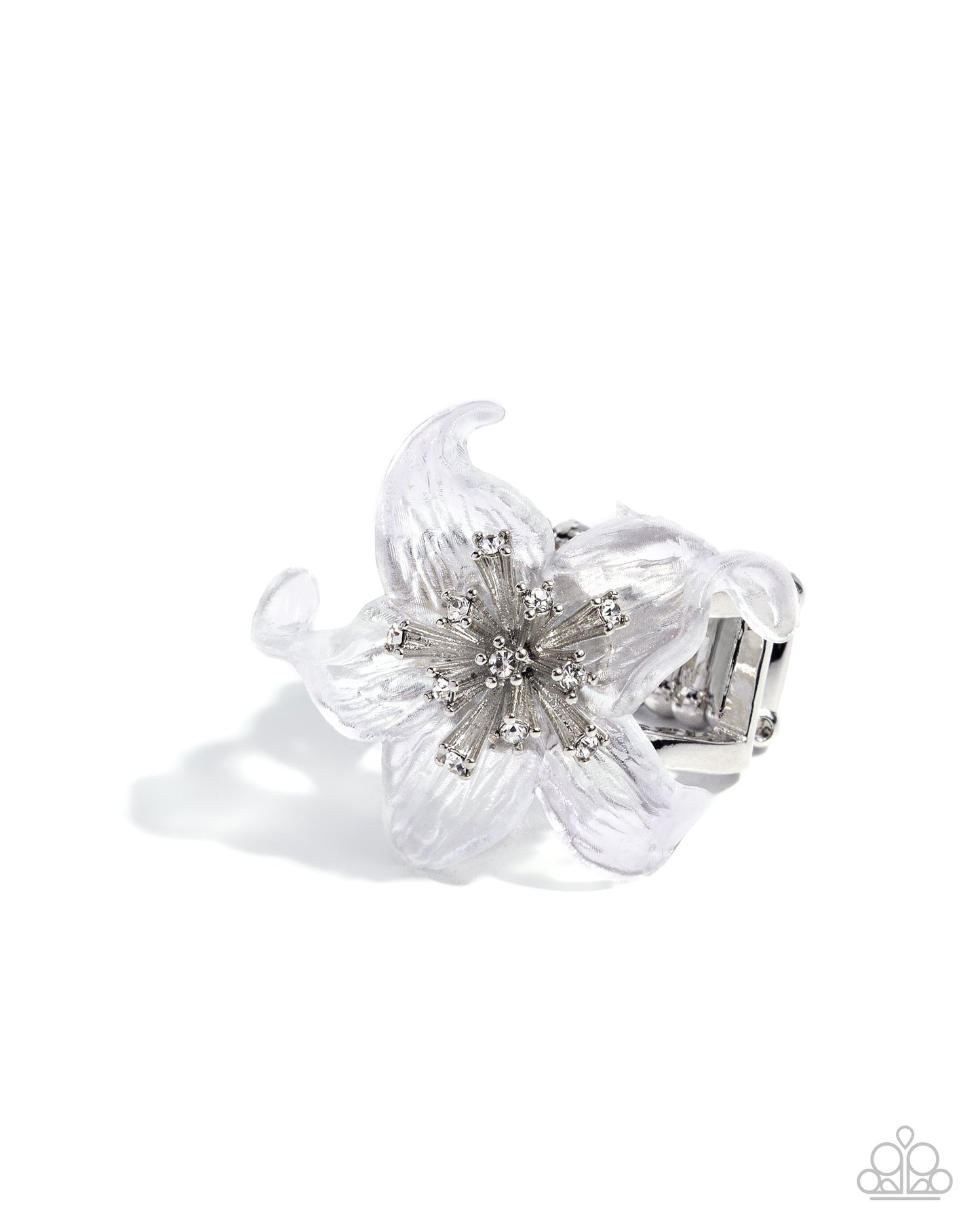 Floral Fable - White Ring