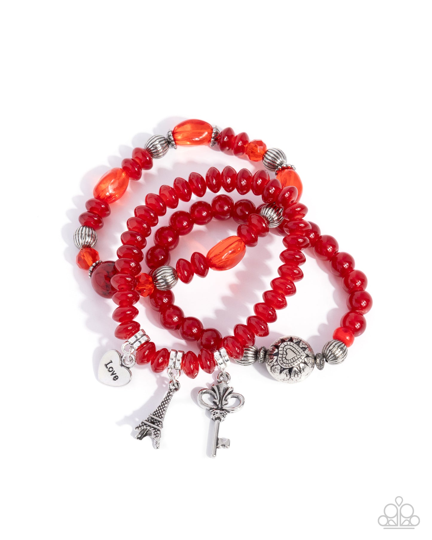 French Chic Red Bracelet
