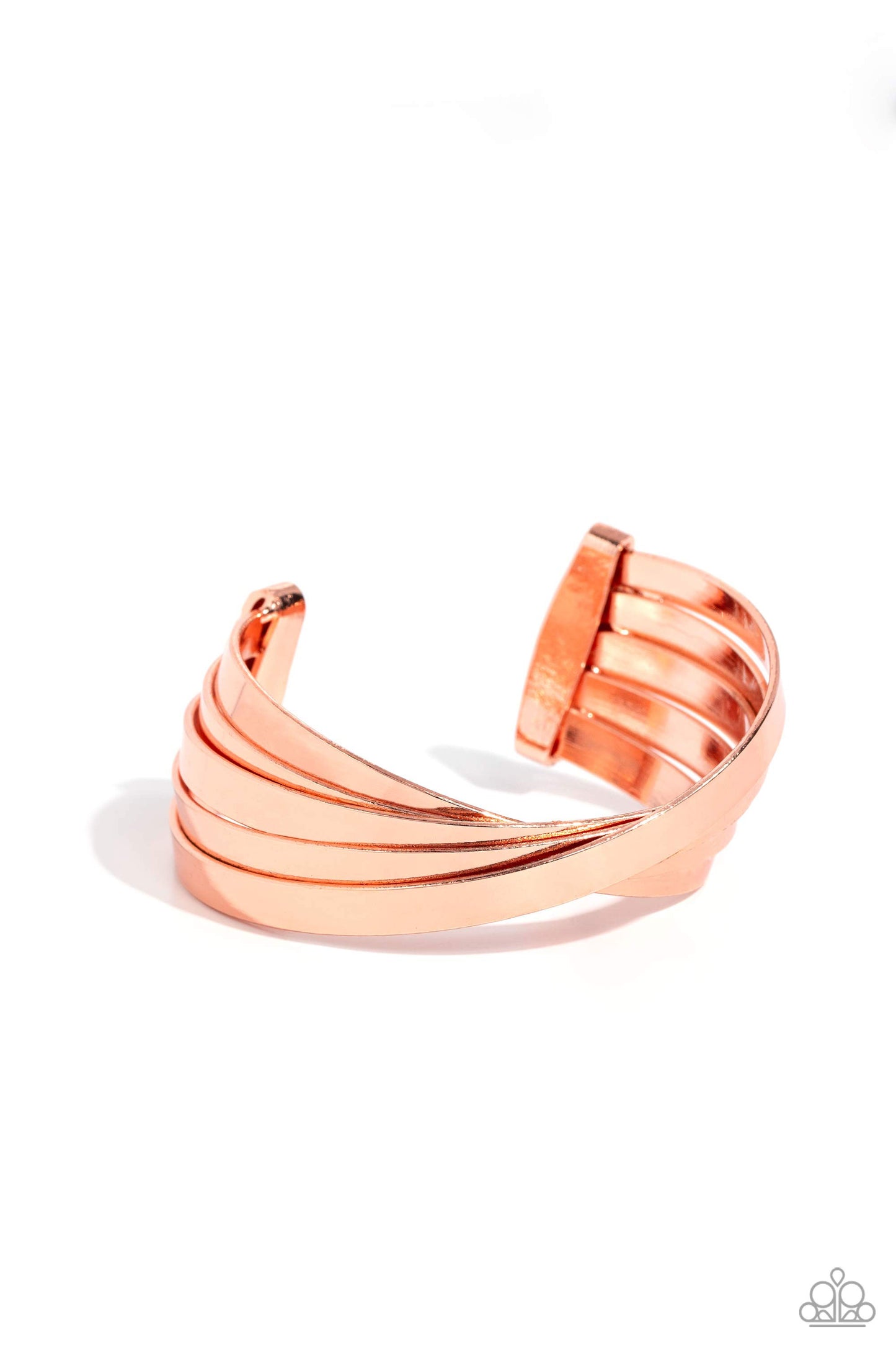 Rebellious Ribbons Copper Bracelet