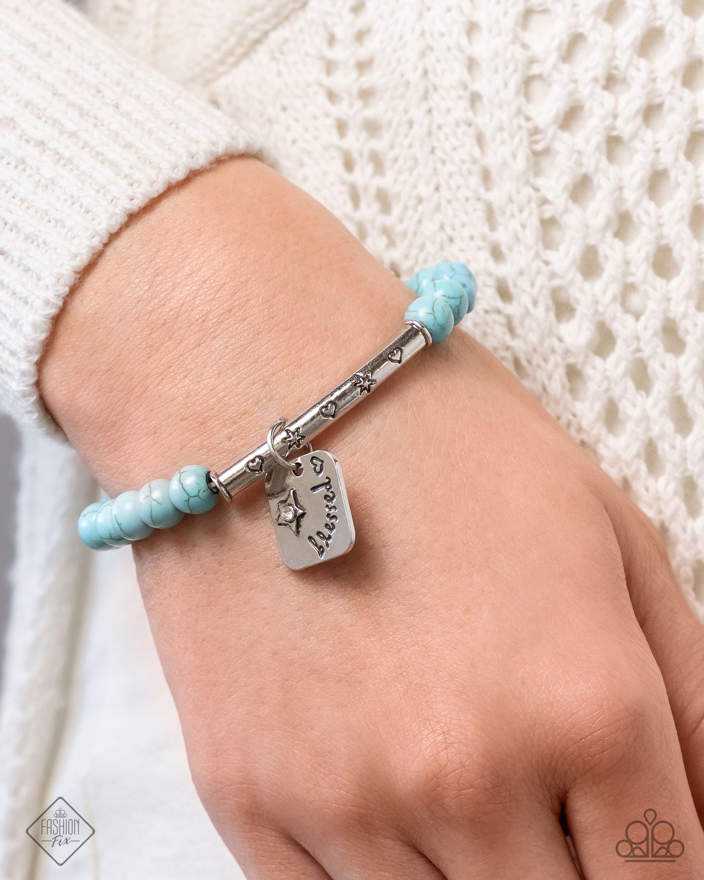 Rustic Reminder (Blessed) bracelet - Fashion Fix