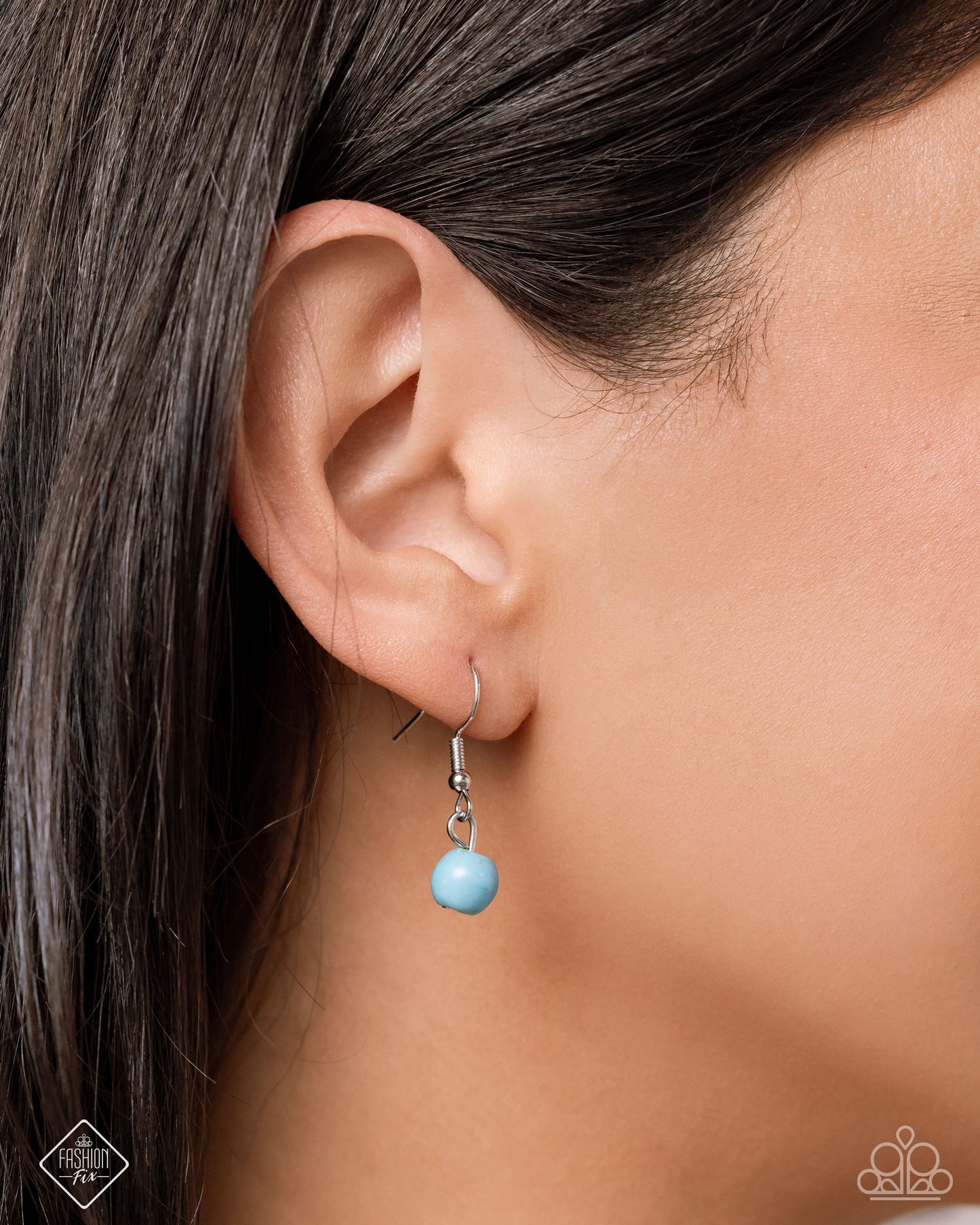 Southwestern Souvenir Blue Necklace