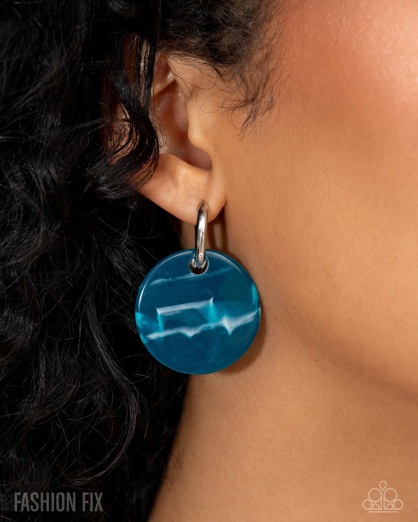 Spirited Show - Blue Earrings Fashion Fix