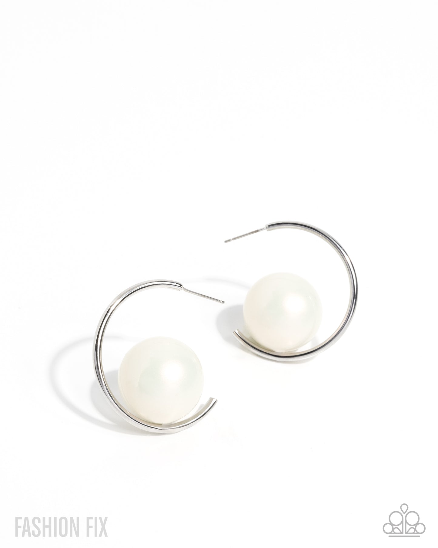 Tailored Taste Silver Hoop Earrings - Fashion Fix