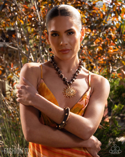 Sunset Sightings - Necklace and Bracelet Fashion Fix Set