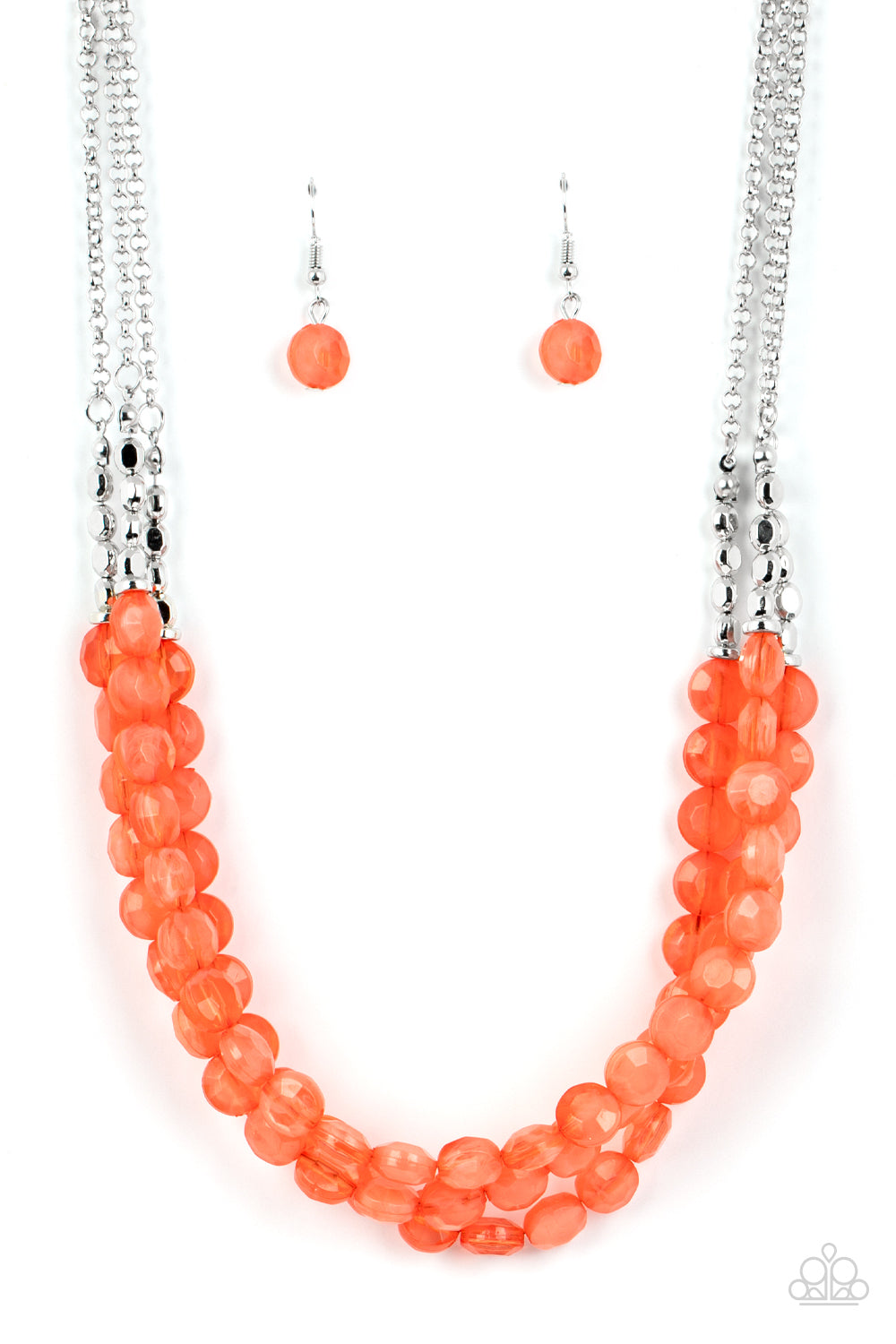 Pacific Picnic Orange Necklace