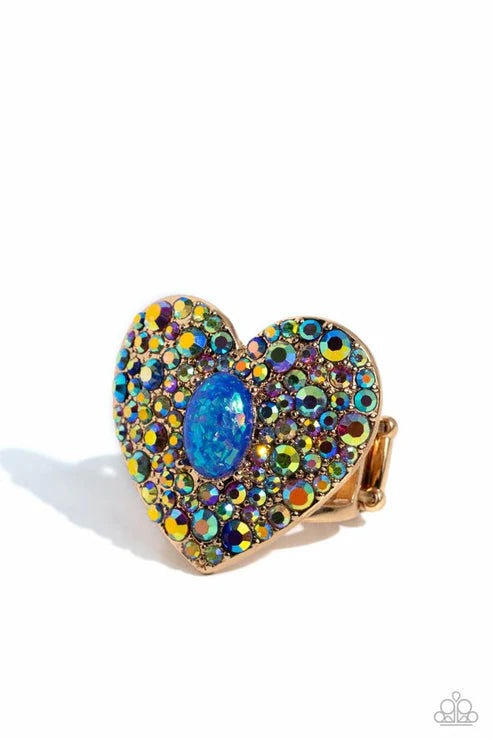 Bejeweled Beau Blue Ring