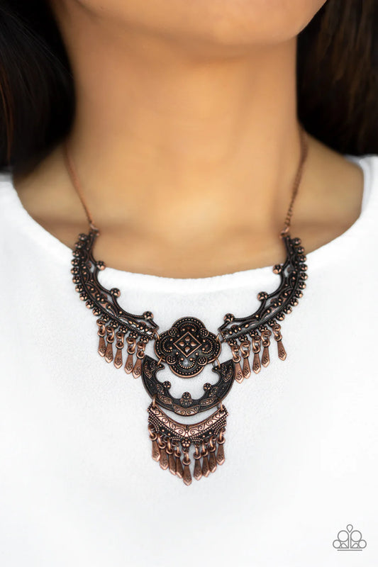 Rogue Vogue Copper Necklace