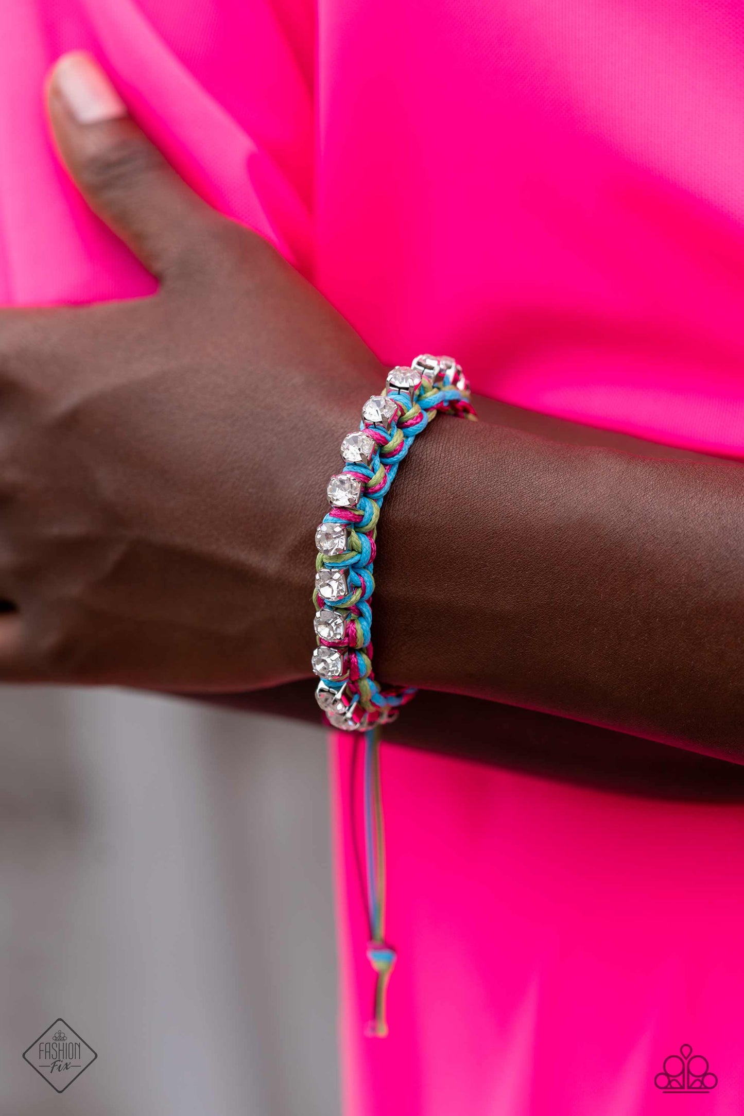 The Next Big STRING - Blue Bracelet - Fashion Fix