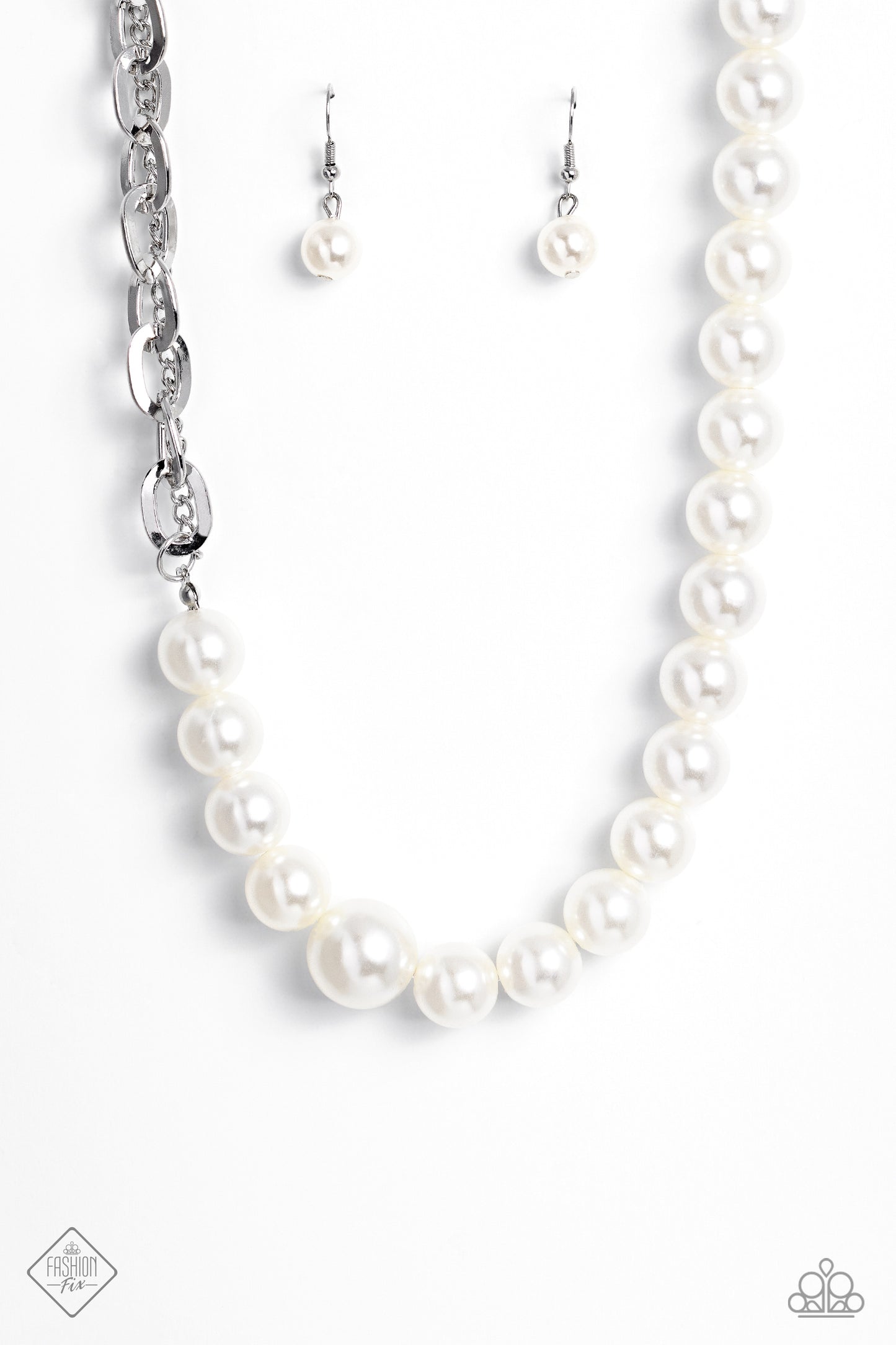 My Pearl - White Necklace - Fashion Fix
