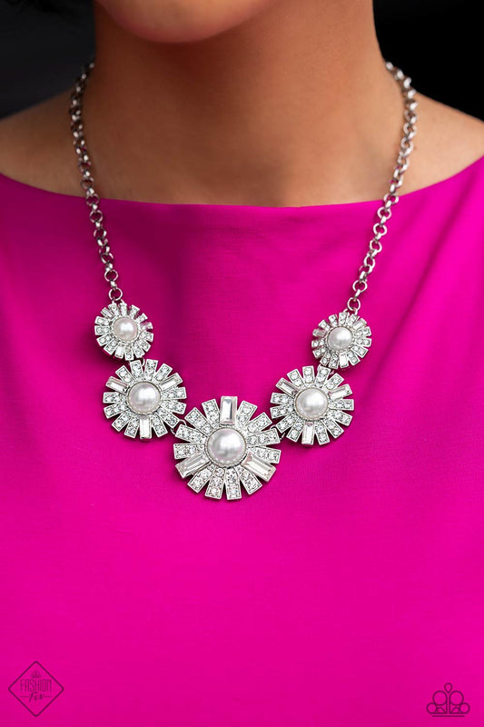 Gatsby Gallery - White Necklace - Fashion Fix - October