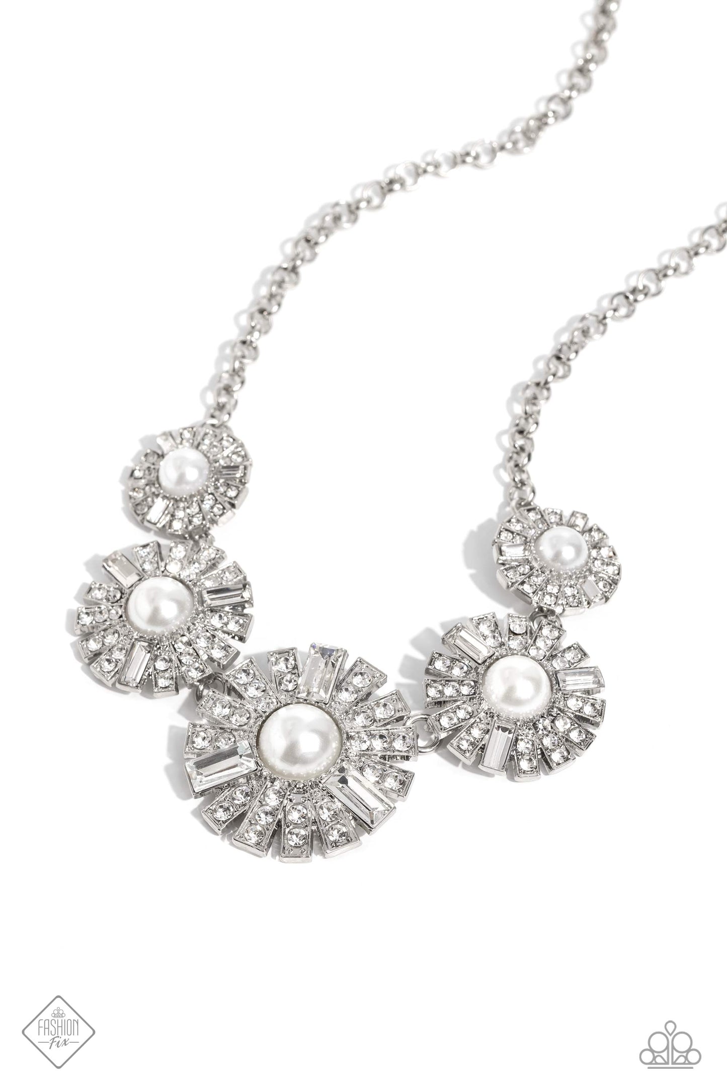 Gatsby Gallery - White Necklace - Fashion Fix - October