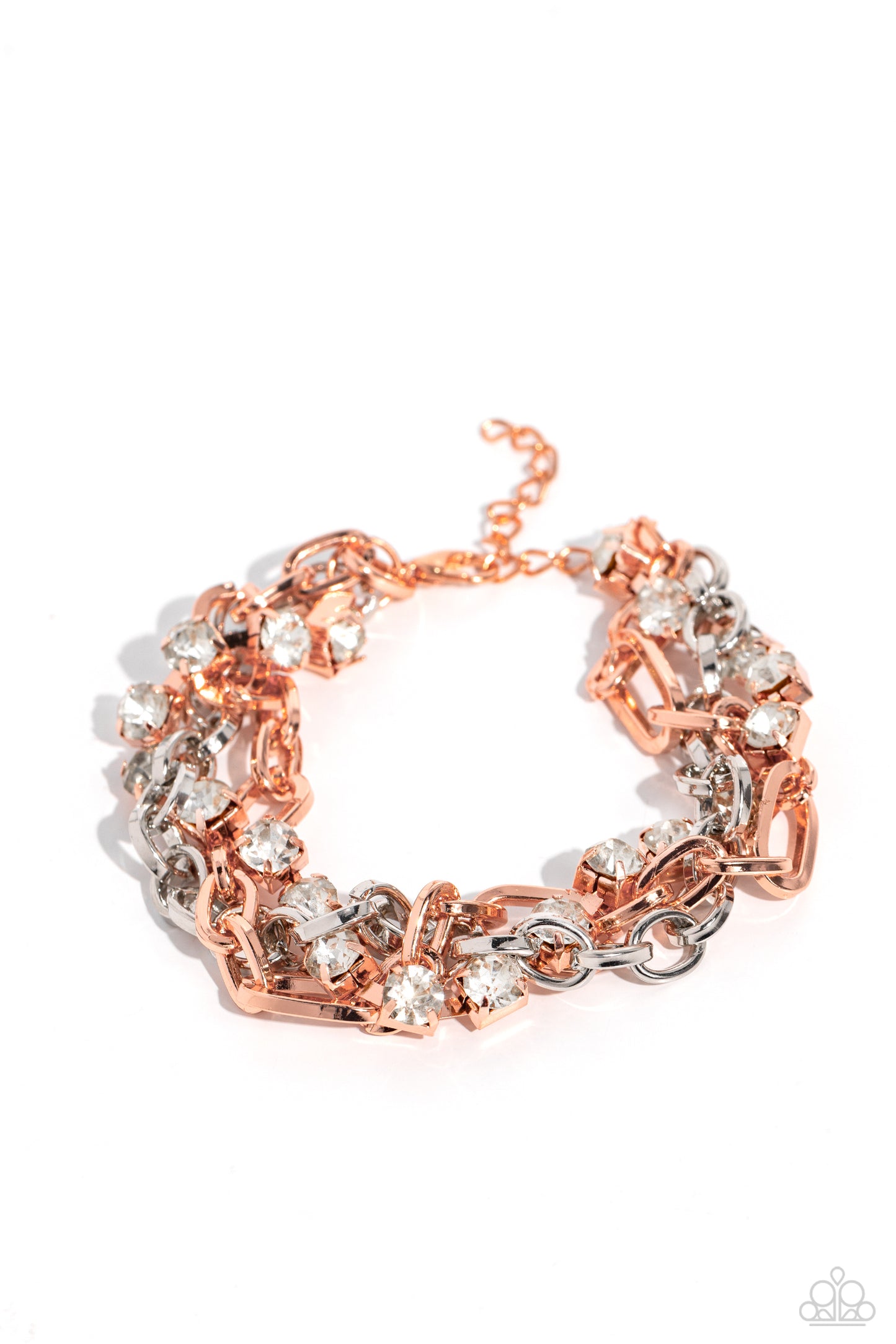 Two Toned Taste Copper Bracelet