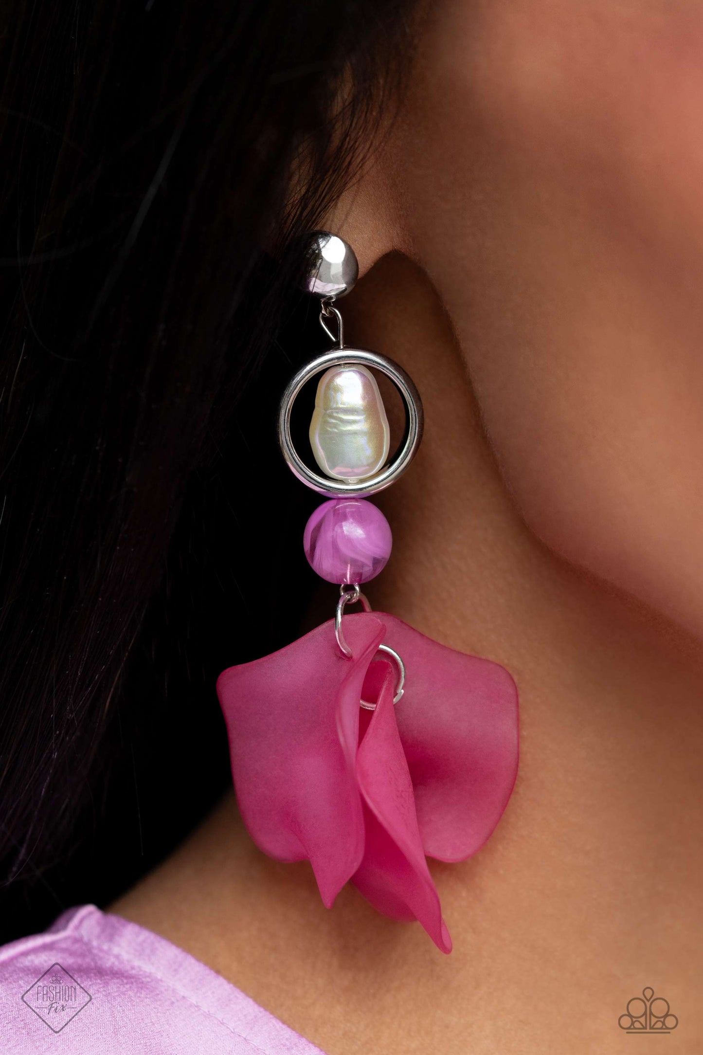 Lush Limit - Pink Earrings - Fashion Fix