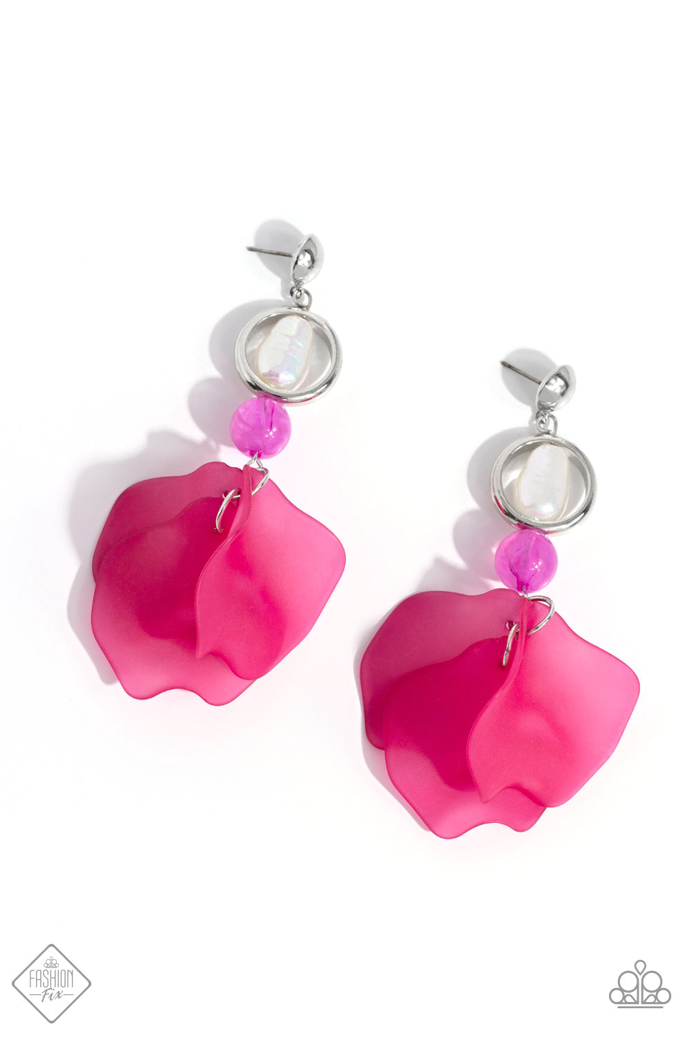 Lush Limit - Pink Earrings - Fashion Fix