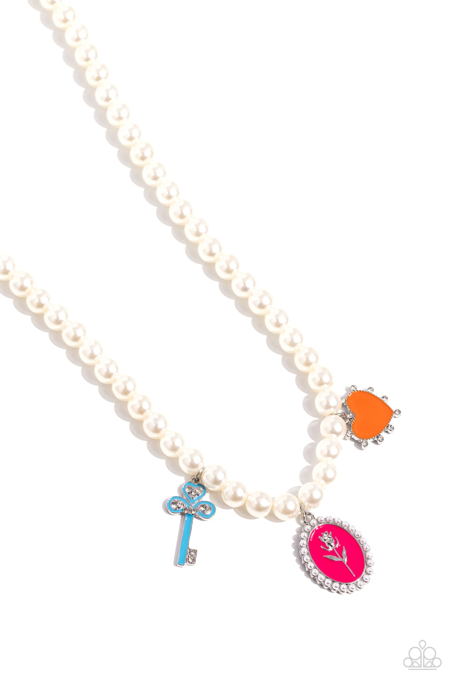 Charming Collision - Multi - Necklace