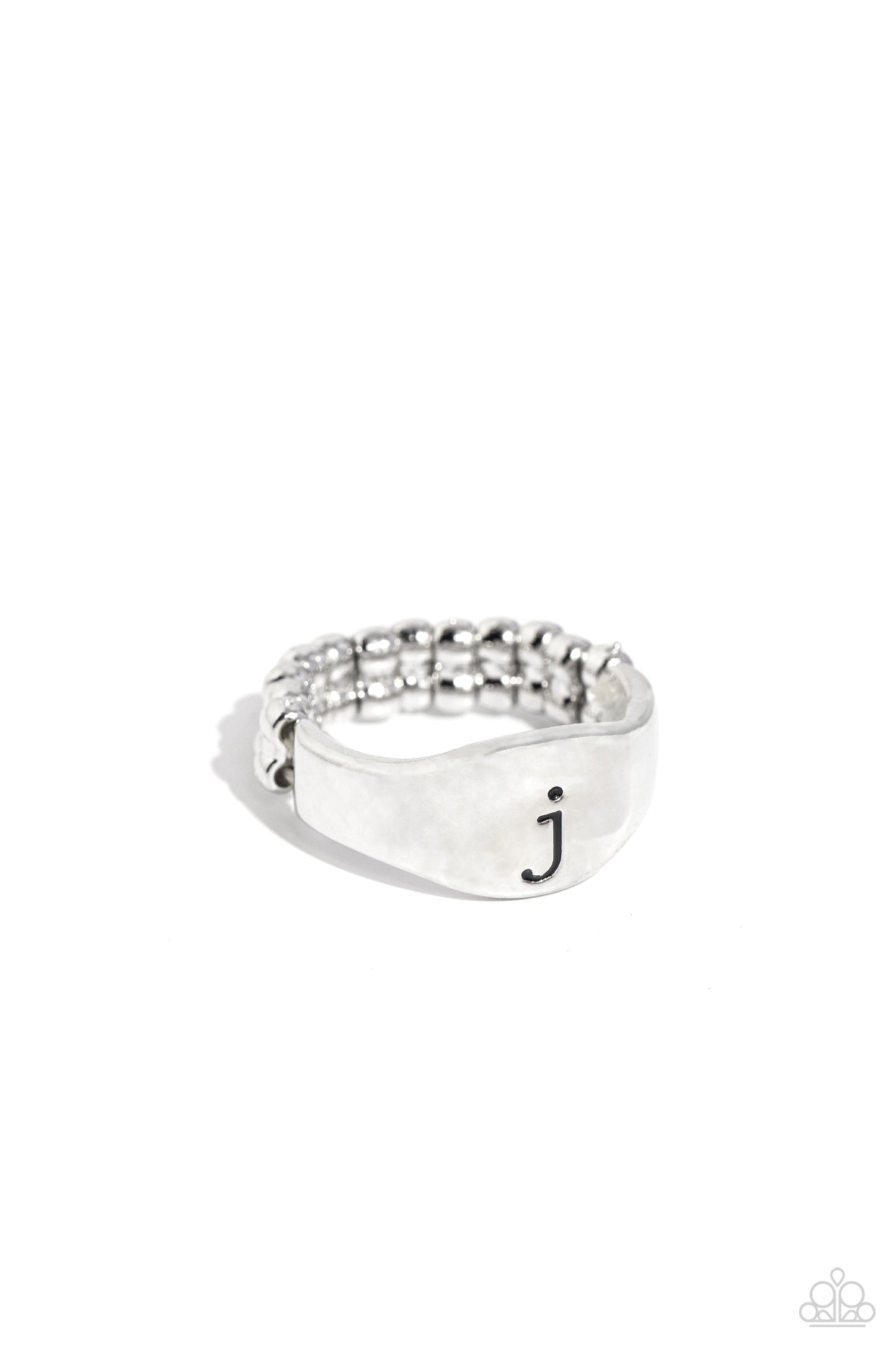 Monogram Memento - Silver - J Initial