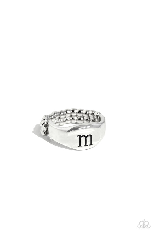 Monogram Memento - Silver - M Initial