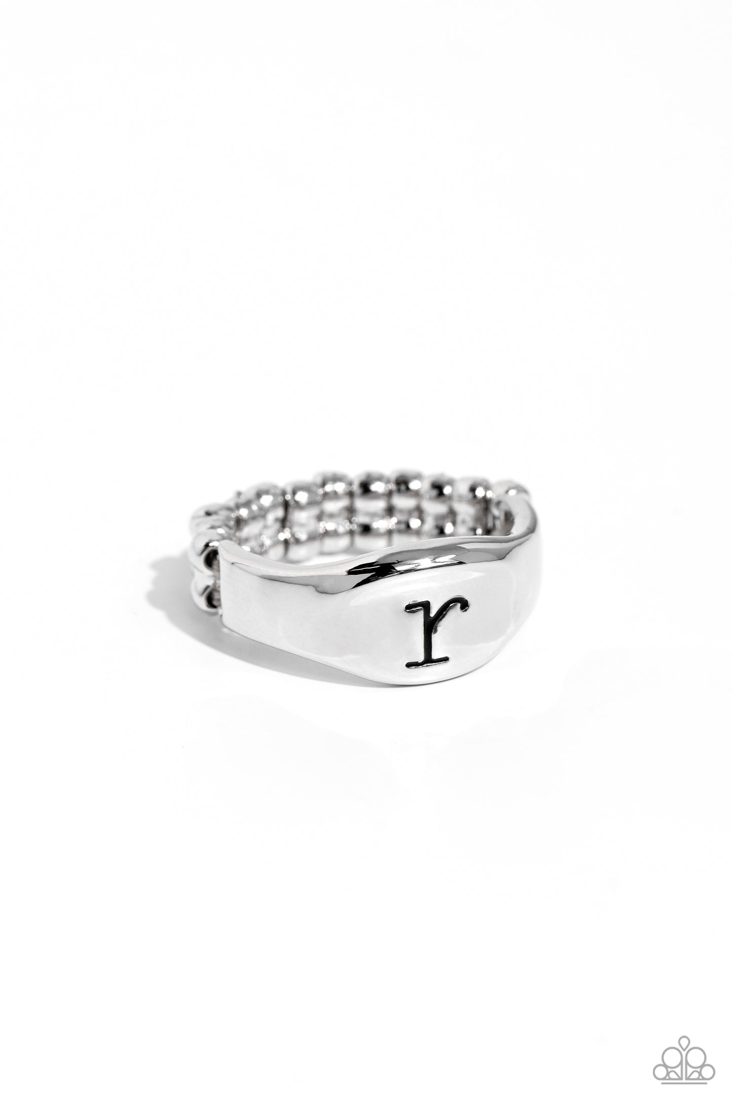 Monogram Memento - Silver - R Initial