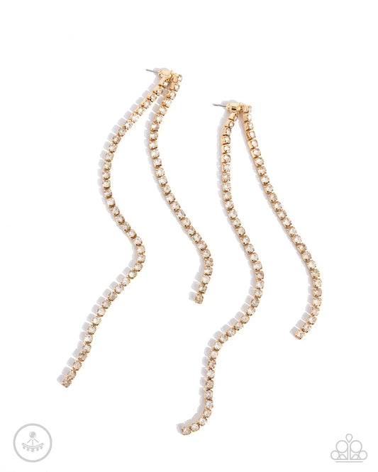 Elevated Elegance Gold Post Earrings