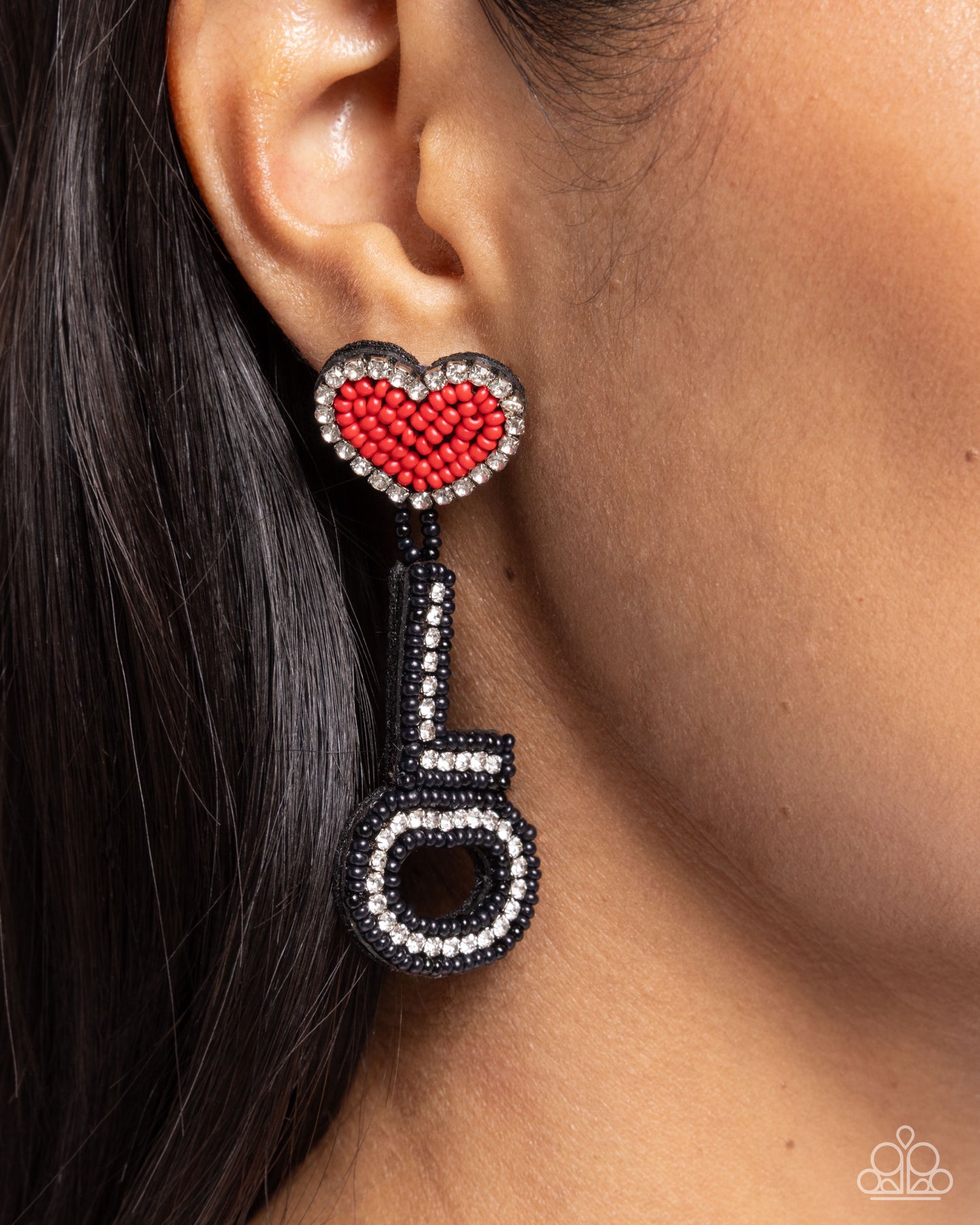 paparazzi love earrings