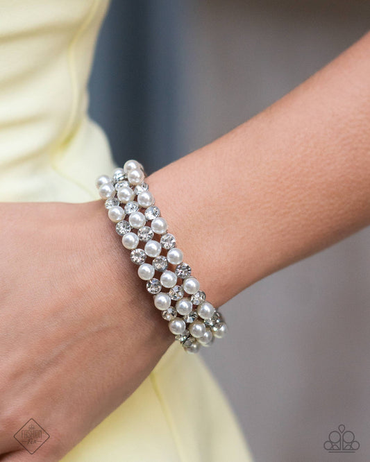 Cosmetic Character White Bracelet - Fashion Fix