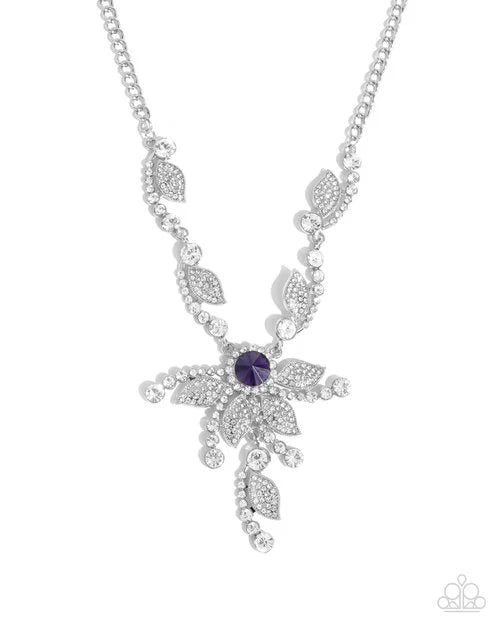 Cinematic Chic White Necklace