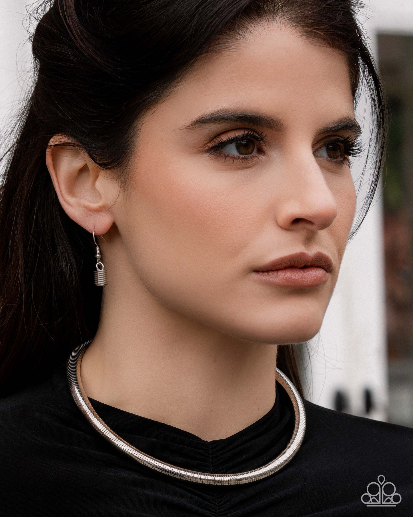 Elementary Elegance Choker - Silver