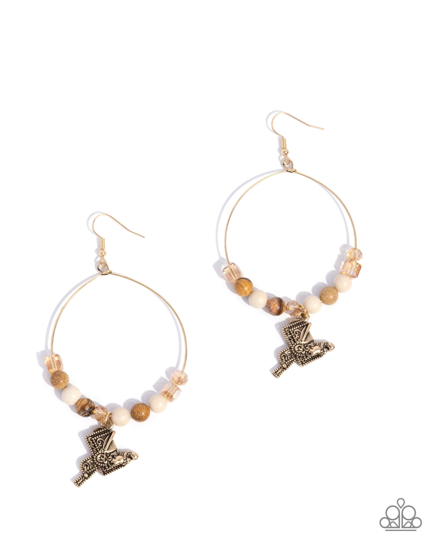 Saddle Showcase - Brown Earrings