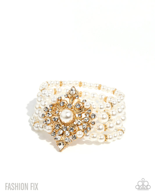 Poised Prelude Bracelet - Gold - Fashion Fix
