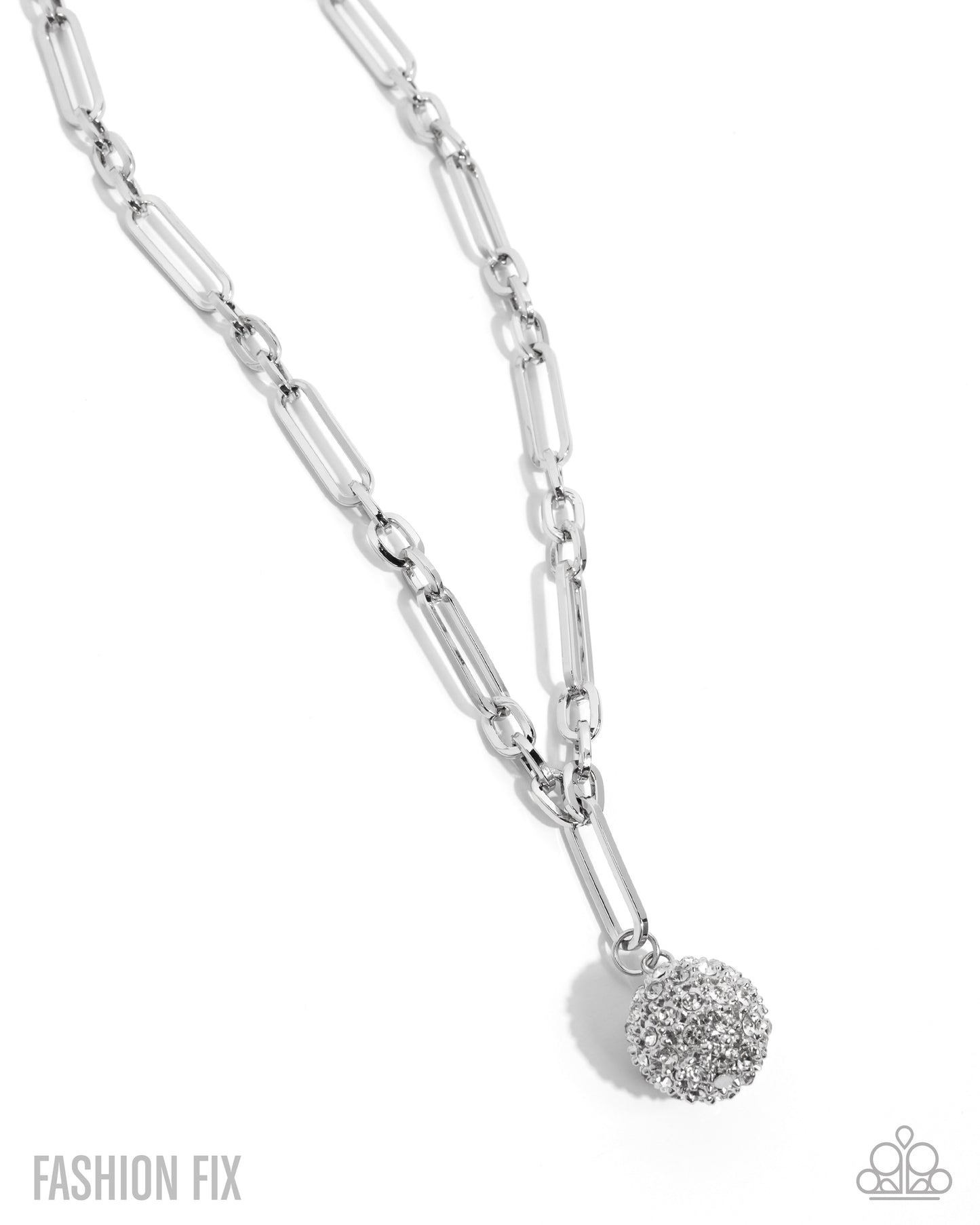 Independent Ideology Necklace & Capable Conviction White Bracelet  - Combo - Fashion Fix