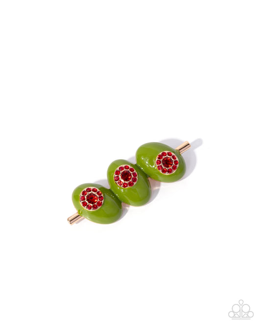 Shaken, Not Stirred Brooch - Green