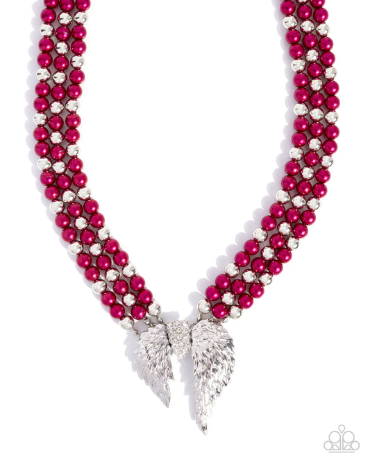 Angelic Ardor Red Necklace