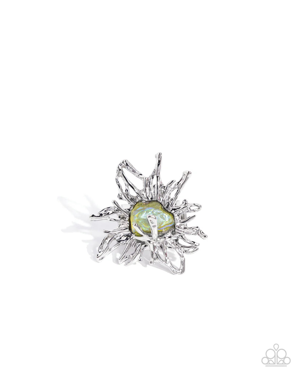 Artistic Movement Green Ring