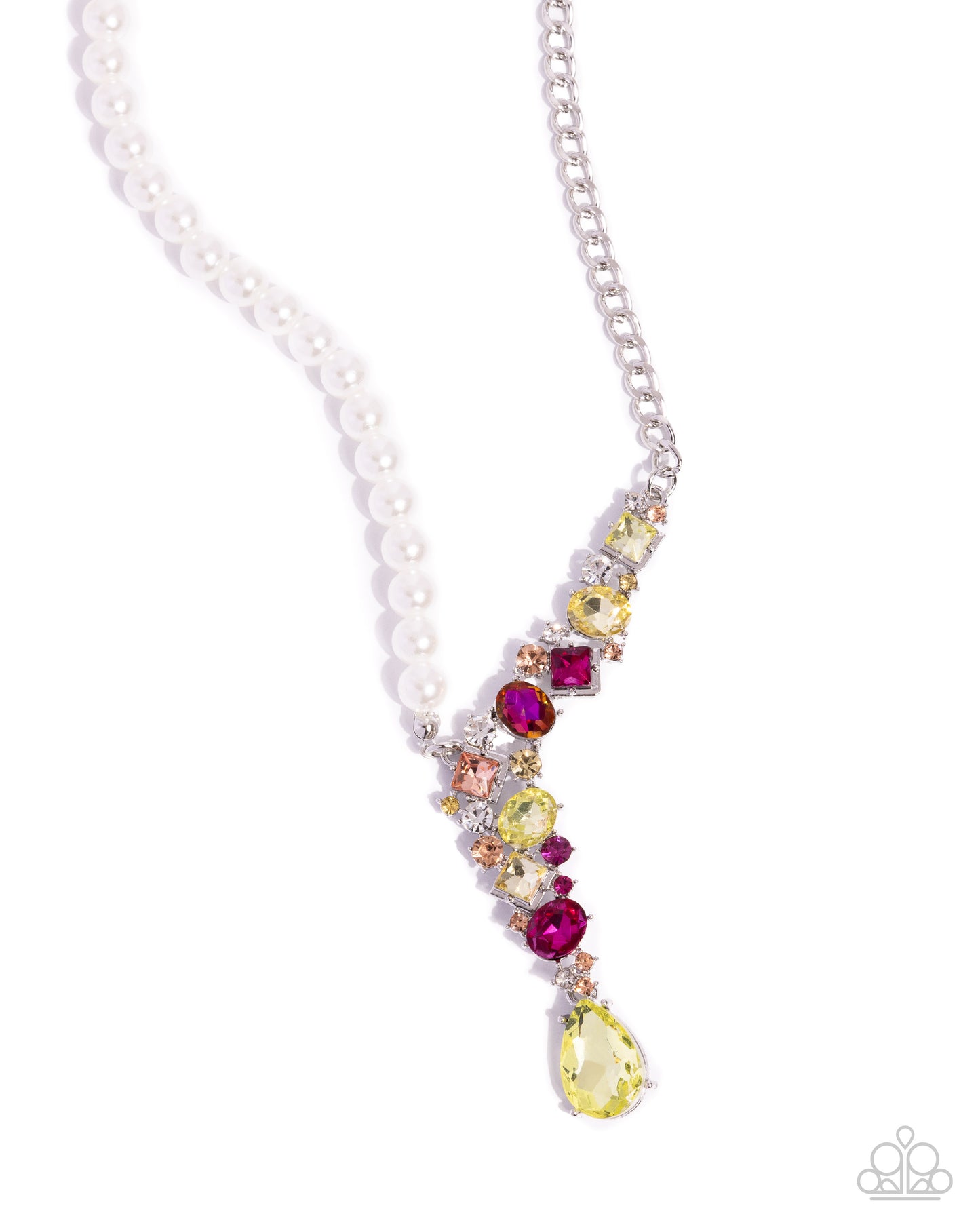Boisterous Ballet Yellow Necklace