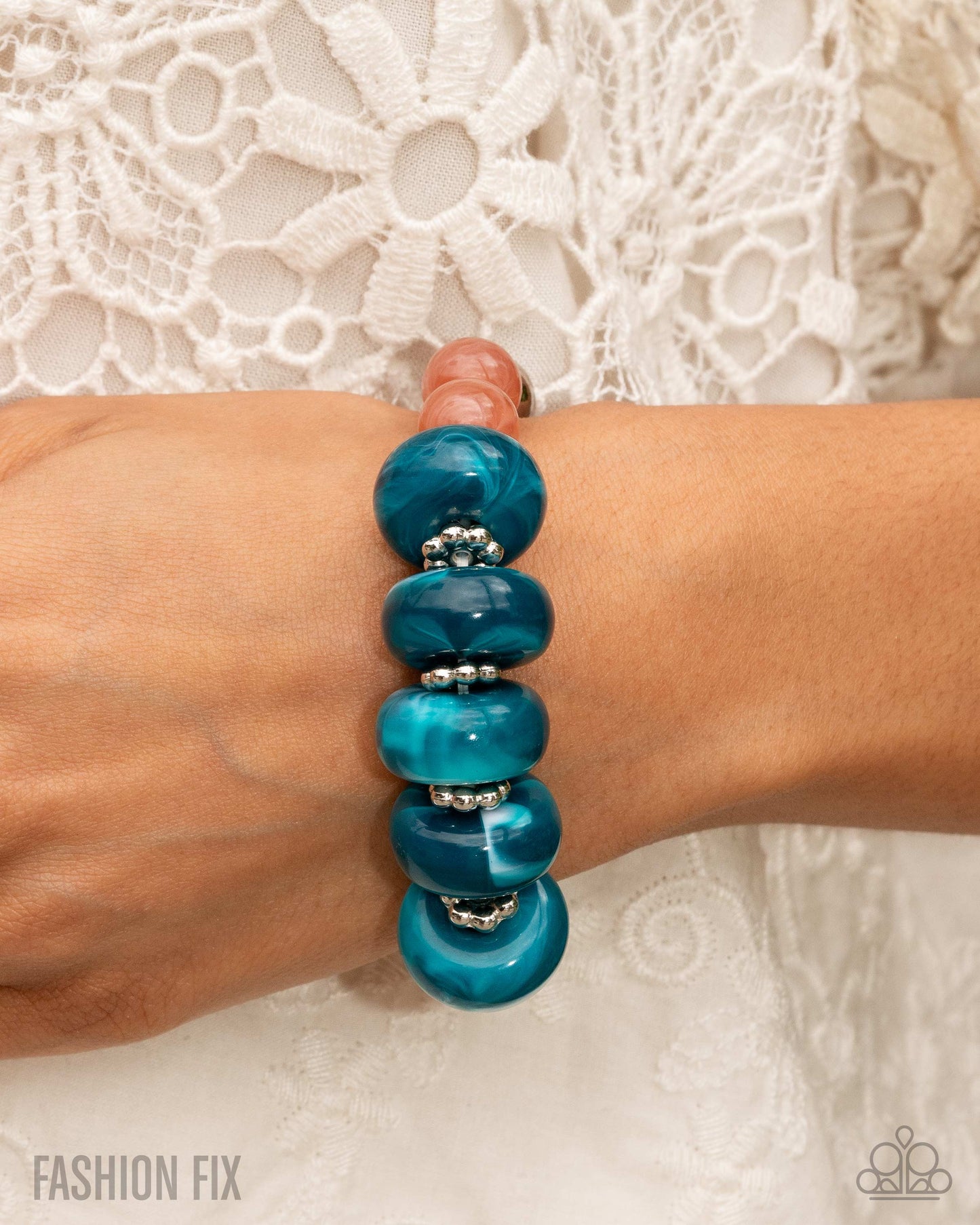 Bright Broadcast - Blue Bracelet - Fashion Fix