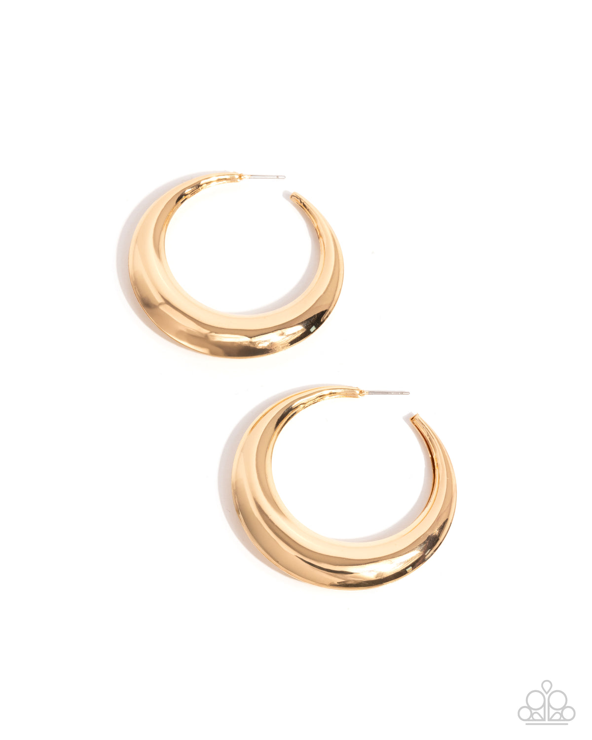 Circular Circumstance - Gold Earrings