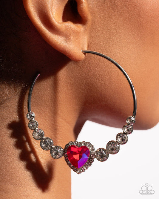 Courting Confidence - Pink Earrings